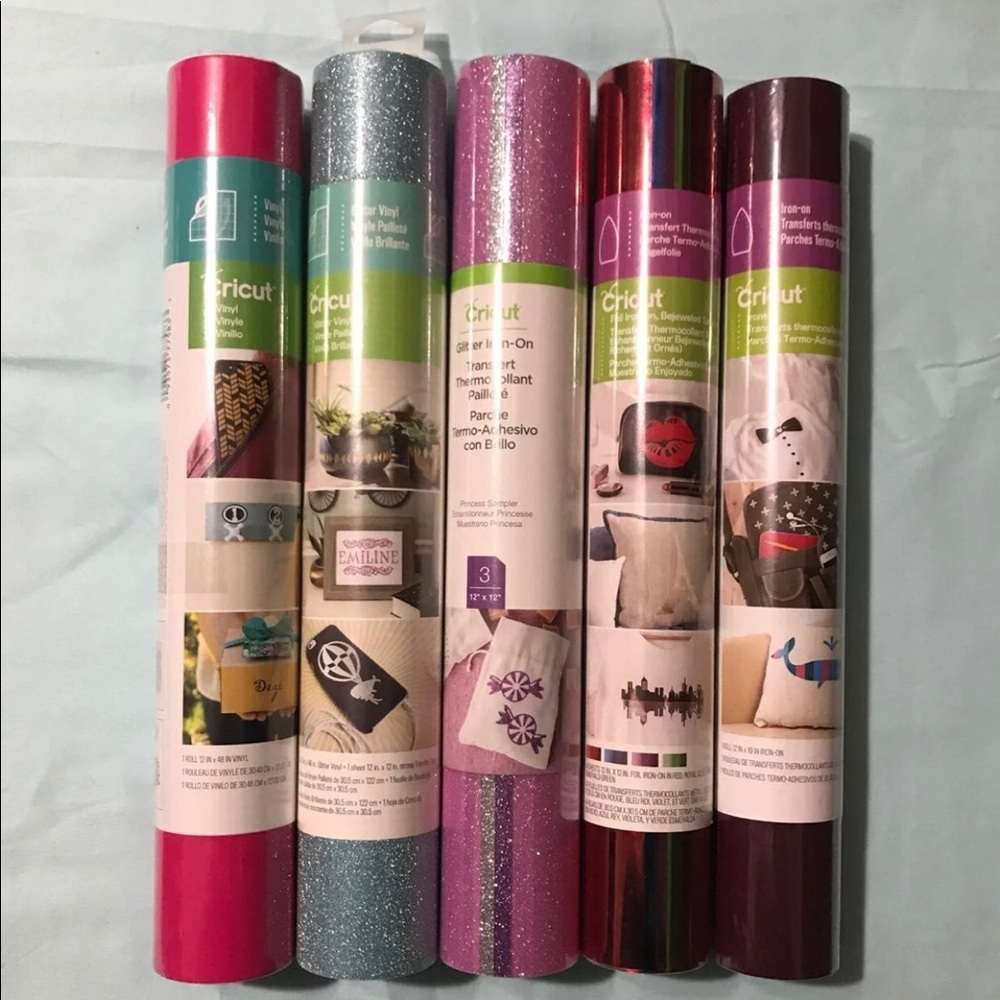 Cricut vinyl/iron on